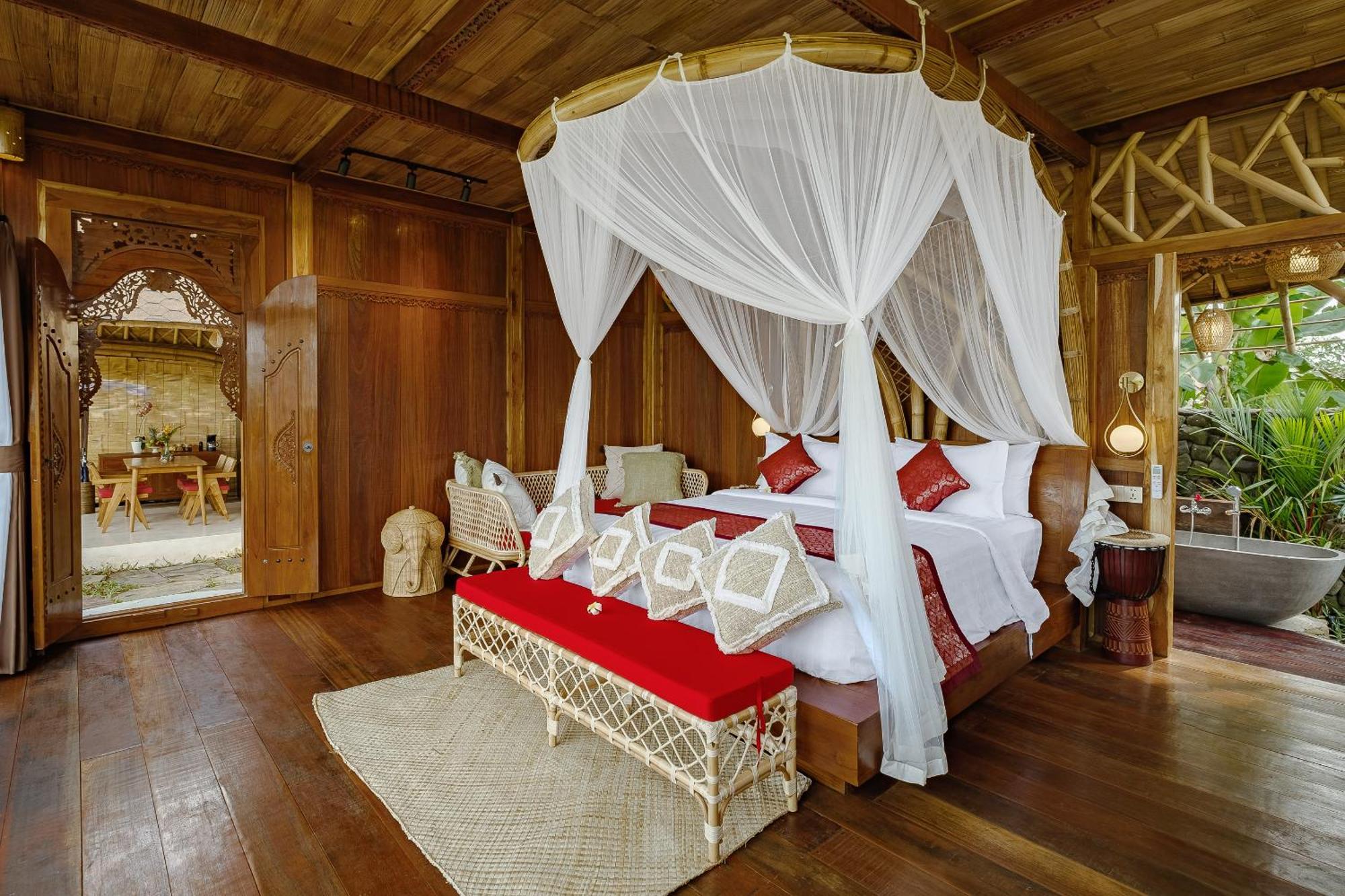 Arapan Ubud Eco Villa Экстерьер фото