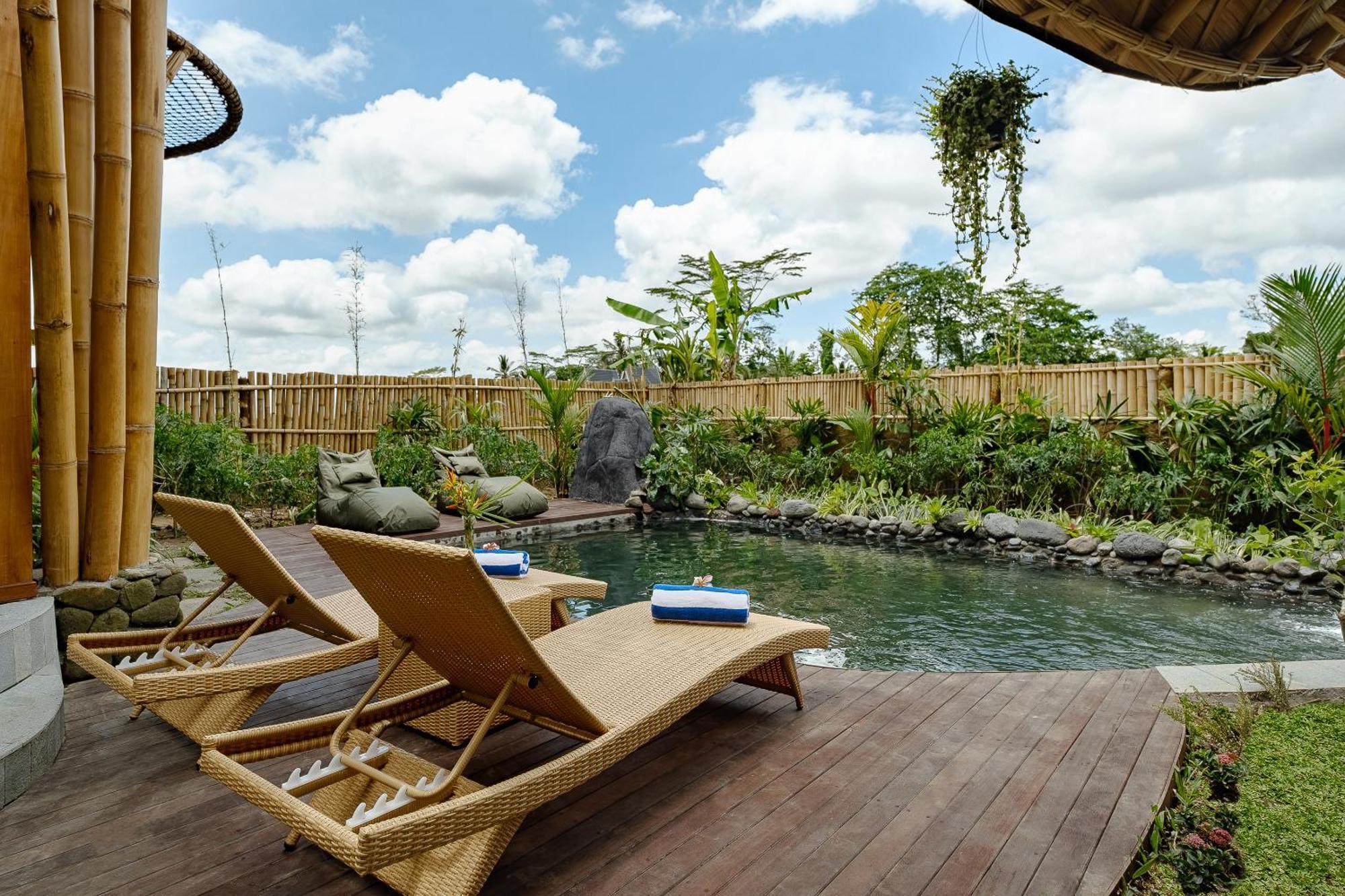 Arapan Ubud Eco Villa Экстерьер фото